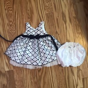 Navy and white American Princess 18 months